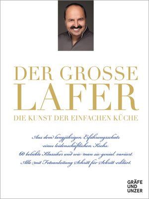 cover image of Der große Lafer--Die Kunst der einfachen Küche
